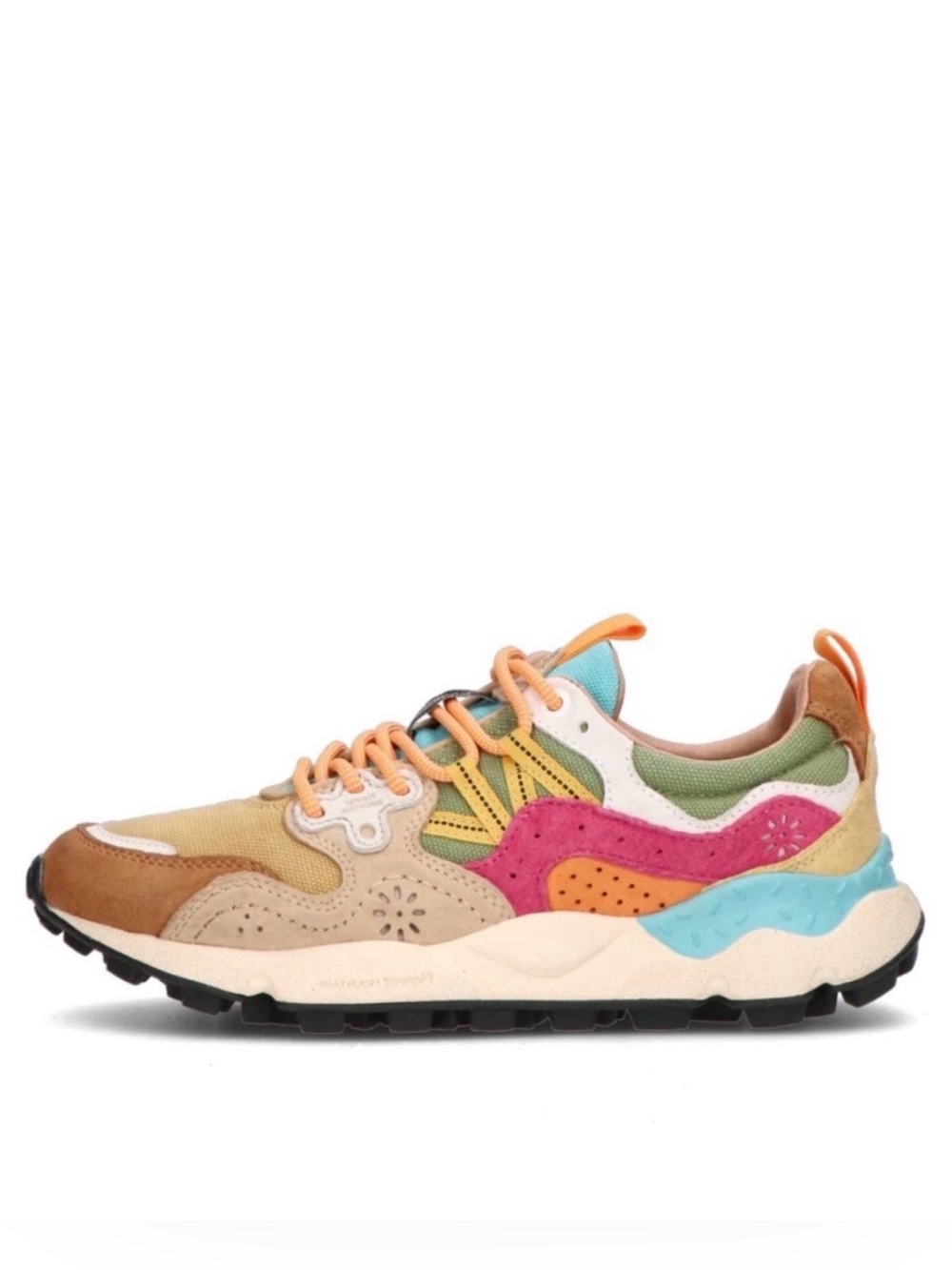 NWT Flower Mountain YAMANO 3 WOMAN
Suede and technical fabric sneakers